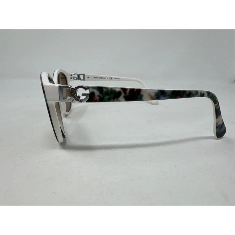 DOLCE & GABBANA 4162P 2780/13 Floral White 56-17-135 2N Cat‎ Eye Frames Only